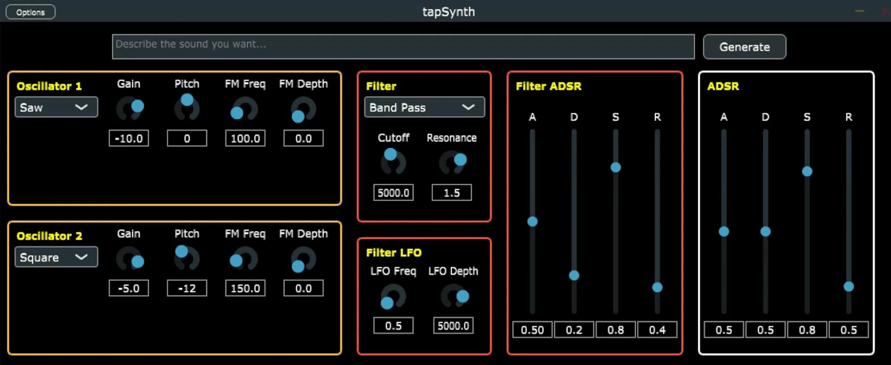 AI Powered Virtual Synthesizer