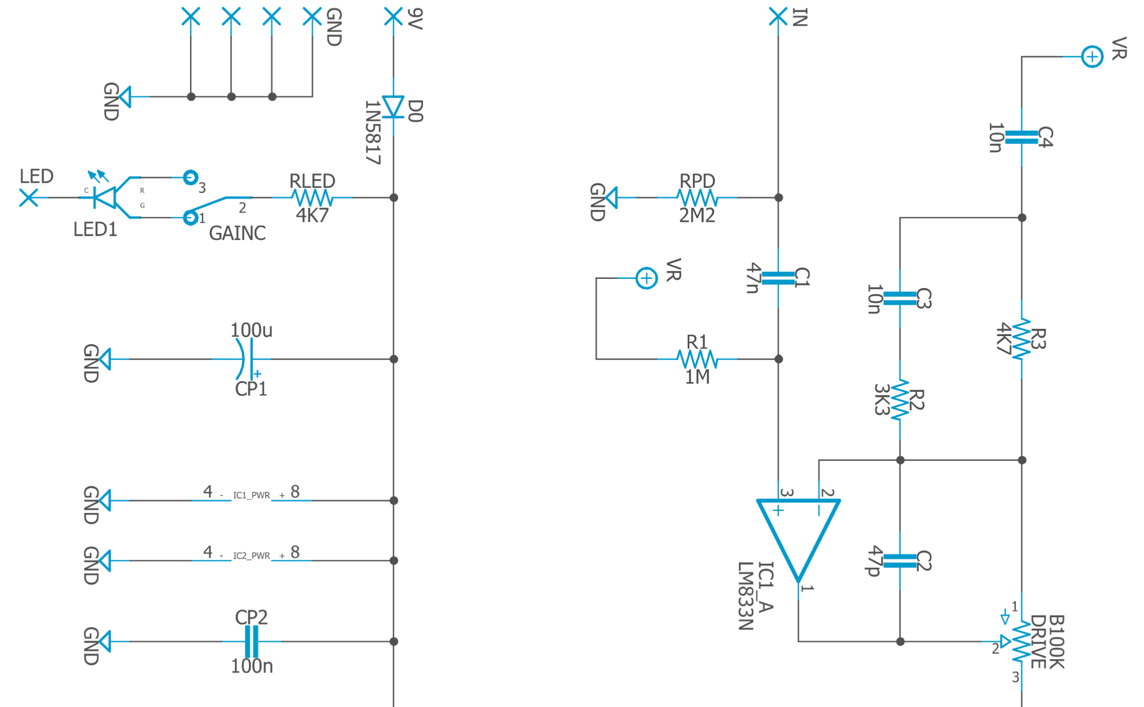 Overdrive Guitar Pedal